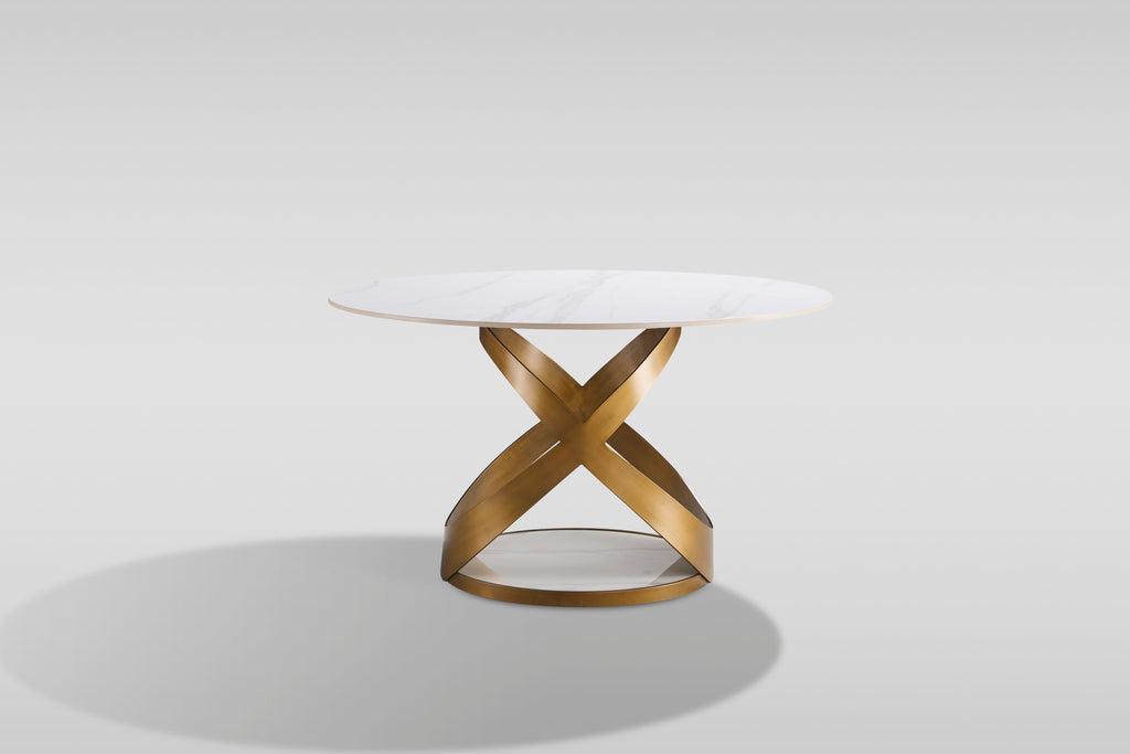 Dimi White/Bronze Dining Room