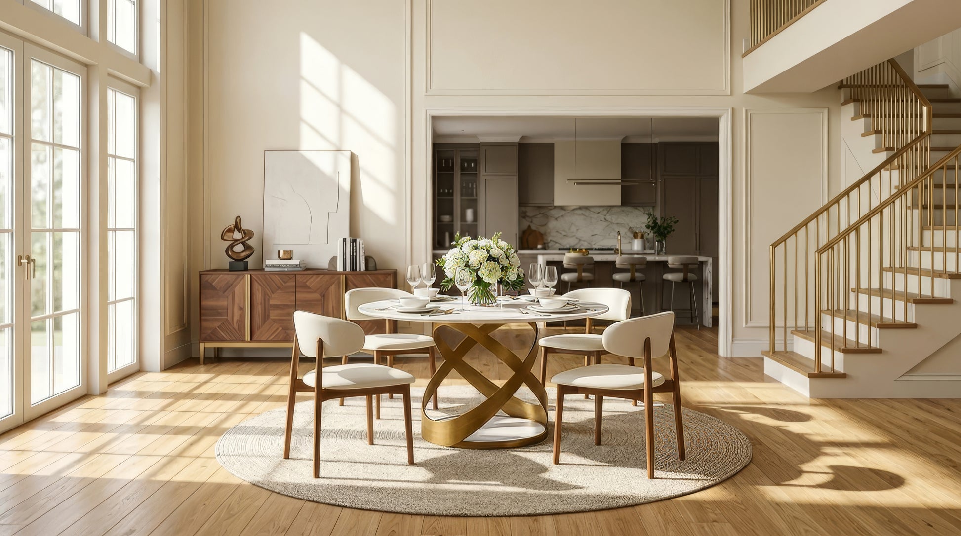 Dimmi 5 Piece Dining Room Set