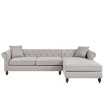 Blake Chesterfield Sectional Sofa
