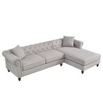 Blake Chesterfield Sectional Sofa