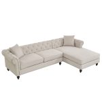 Blake Chesterfield Sectional Sofa