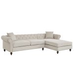 Blake Chesterfield Sectional Sofa