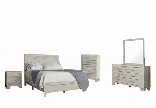 Wood Bedroom 5 - Piece
