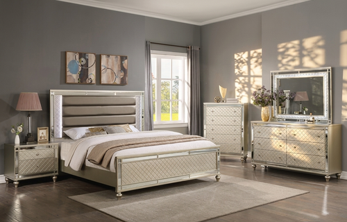 CRISTIAN CHAMPAGNE BEDROOM