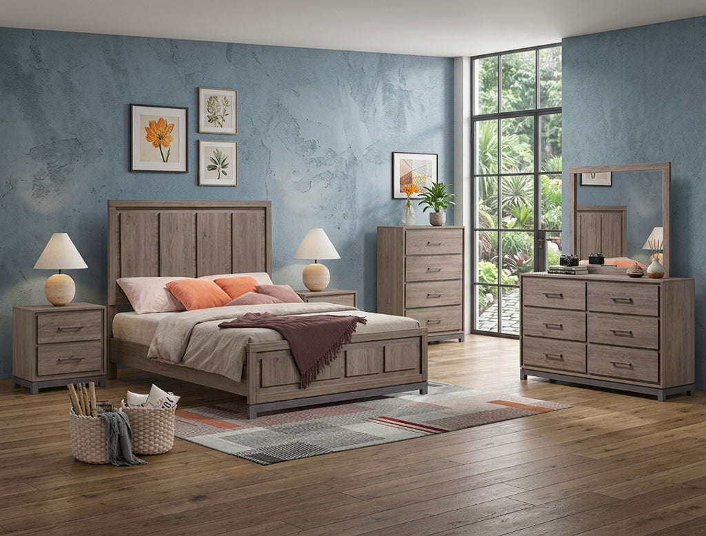 RIVER GREY BEDROOM