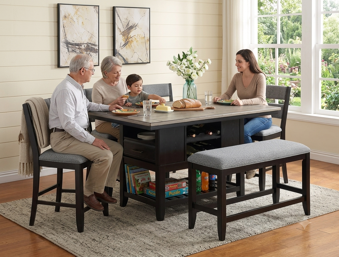 Frey Counter Height Dining Set