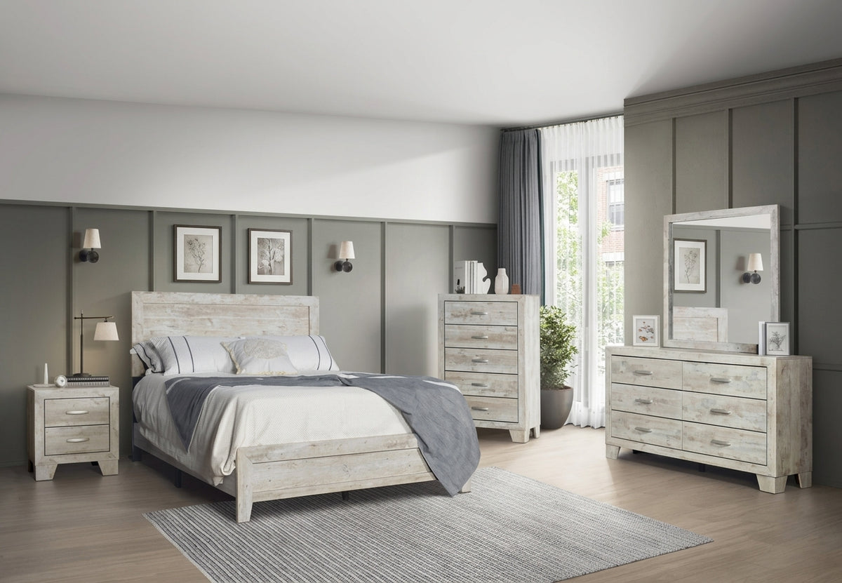 Wood Bedroom 5 - Piece