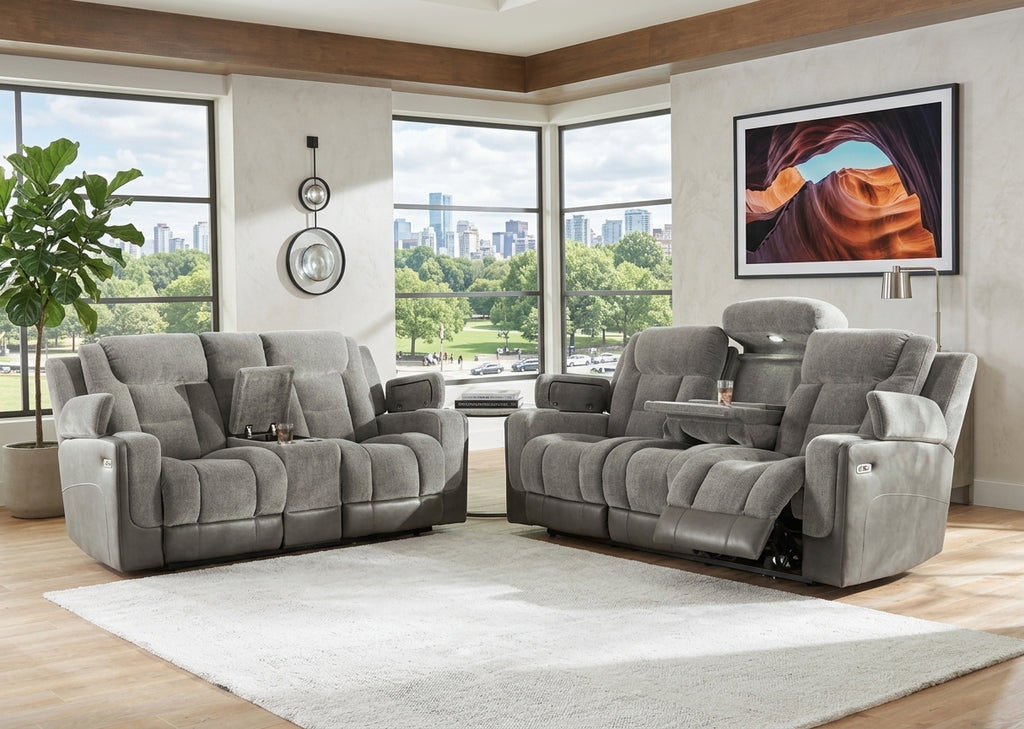 Mixed Motion Reclining Set