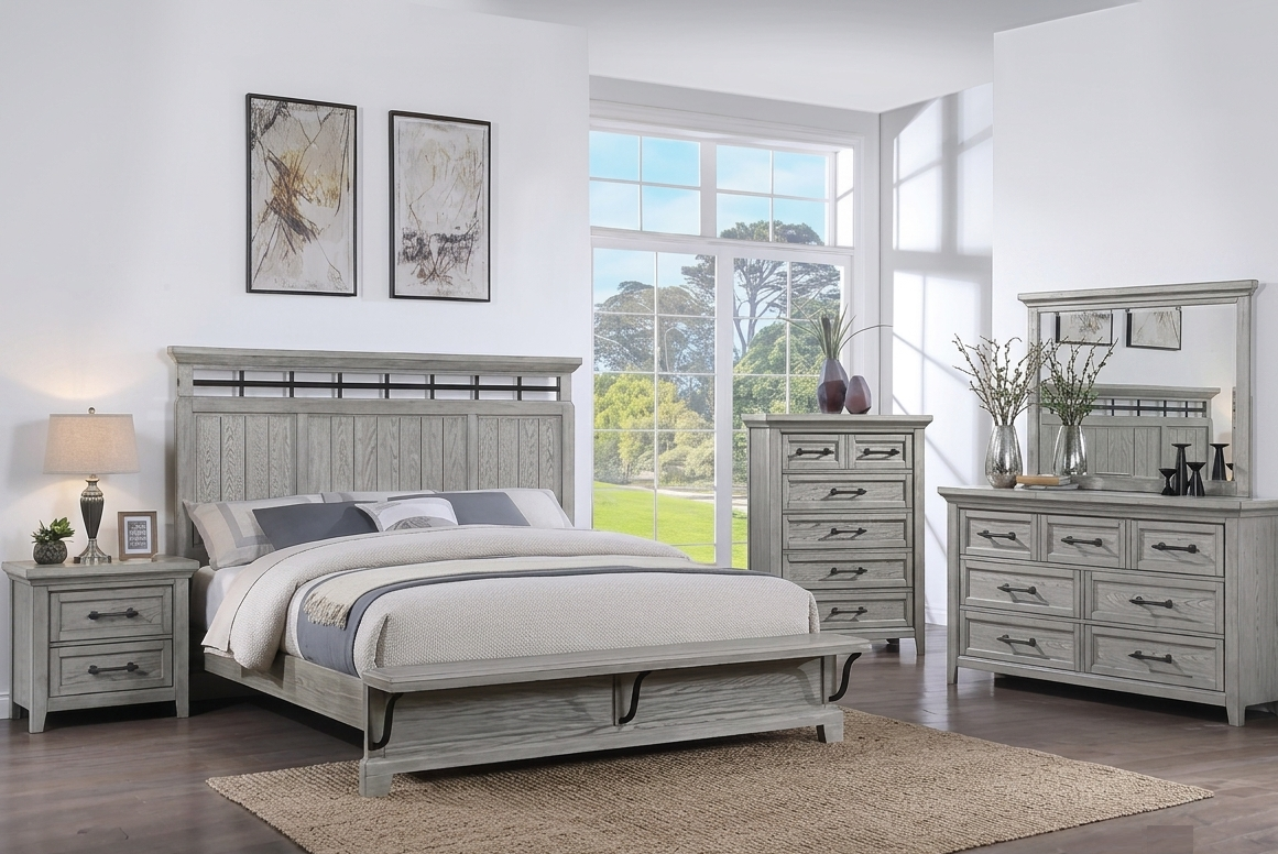 BECKETT NATURAL WOOD BEDROOM