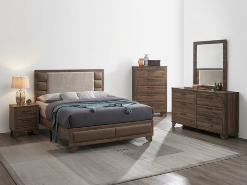 Mily Wood Bedroom Set