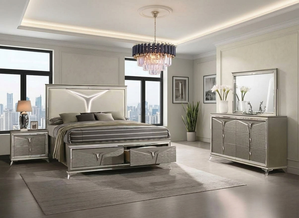 Master 5pc Bedroom Set - Queen
