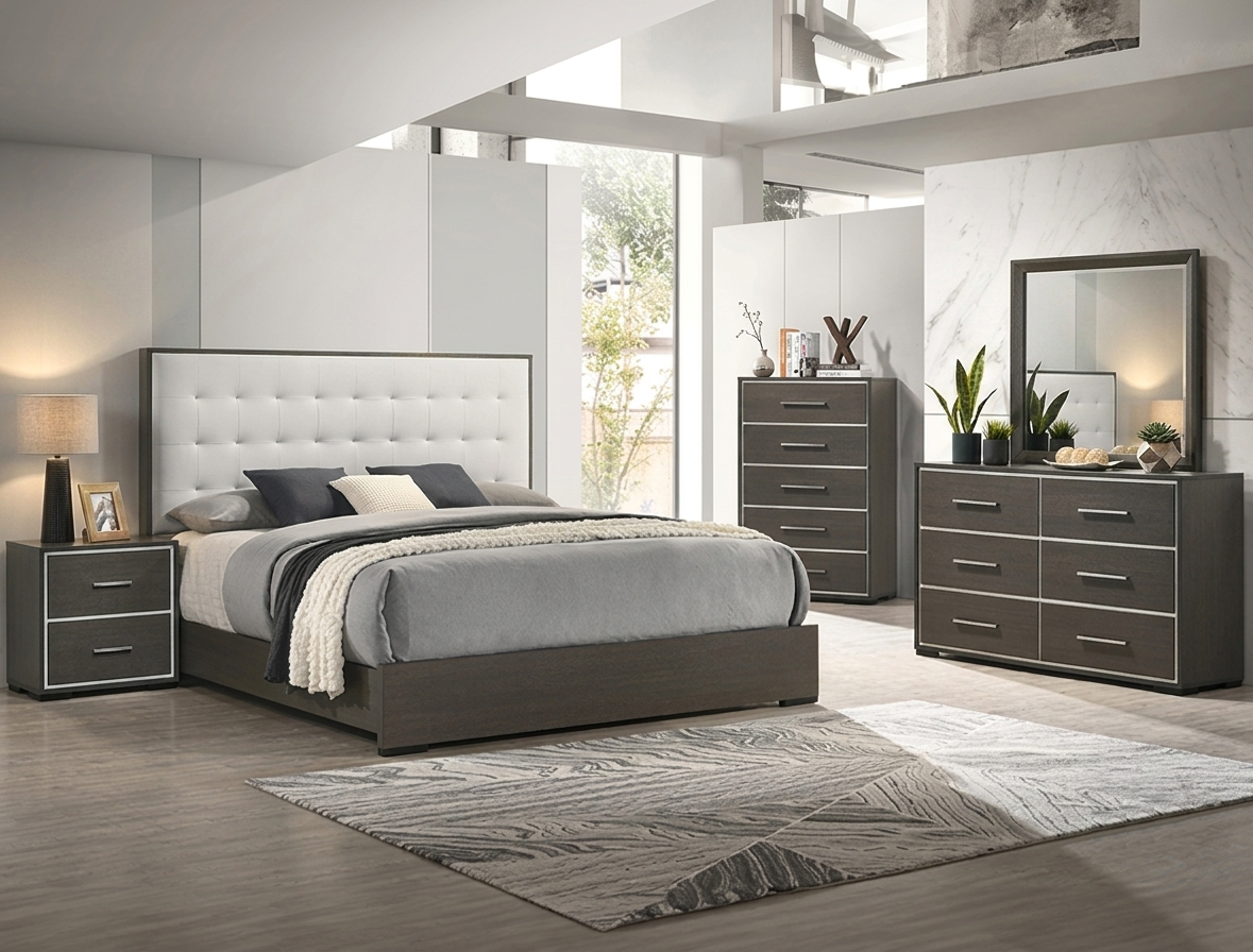 SHARPE TUFFET HEADBOARD BEDROOM