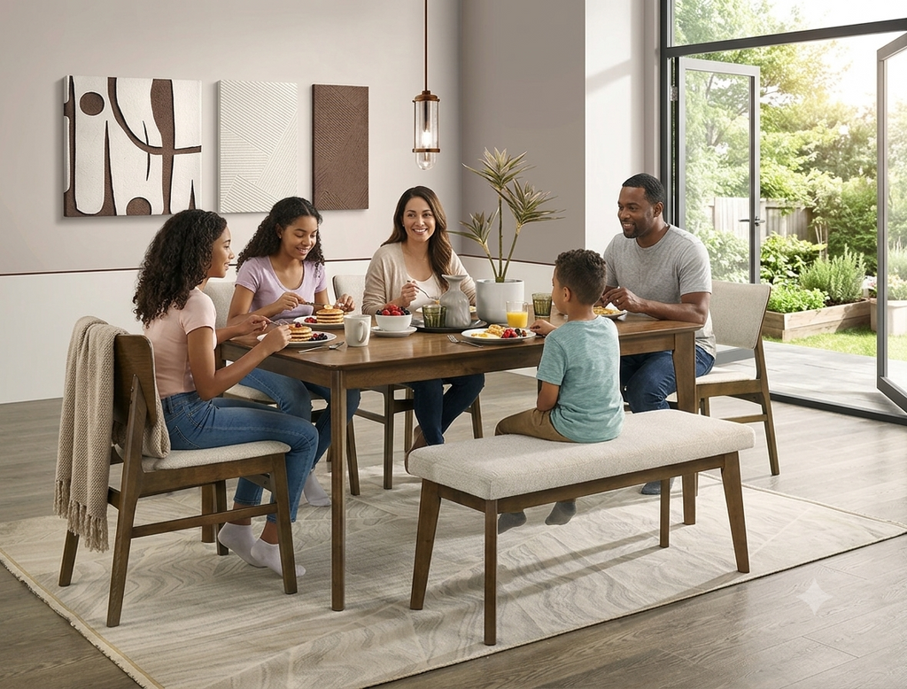 6 pieces ROLSTAN DINING GROUP