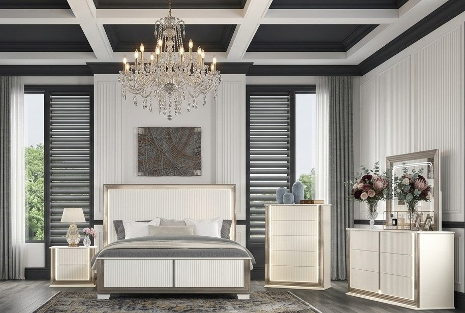 BEVERLY 5 PIECE BEDROOM