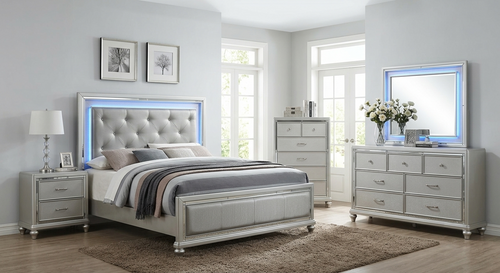 LILLIAN SILVER BEDROOM