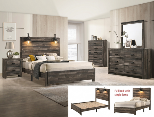 CARTER RUSTIC WOOD BEDROOM