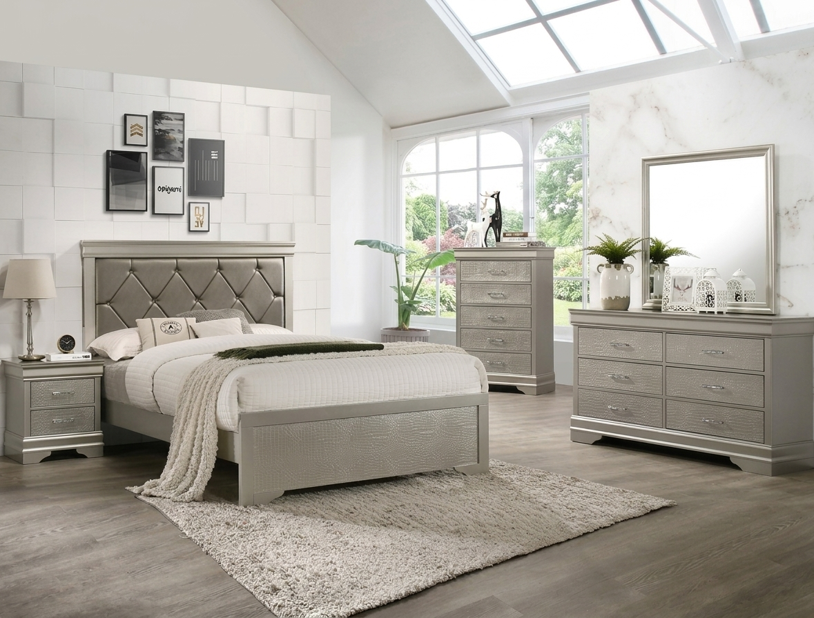 AMALIA SILVER SOFT BEDROOM