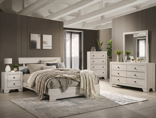 ATTICUS WHITE BEDROOM