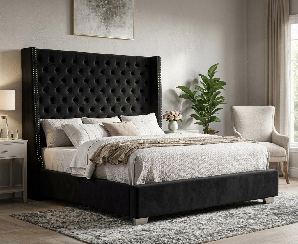 Bed Black Luxury