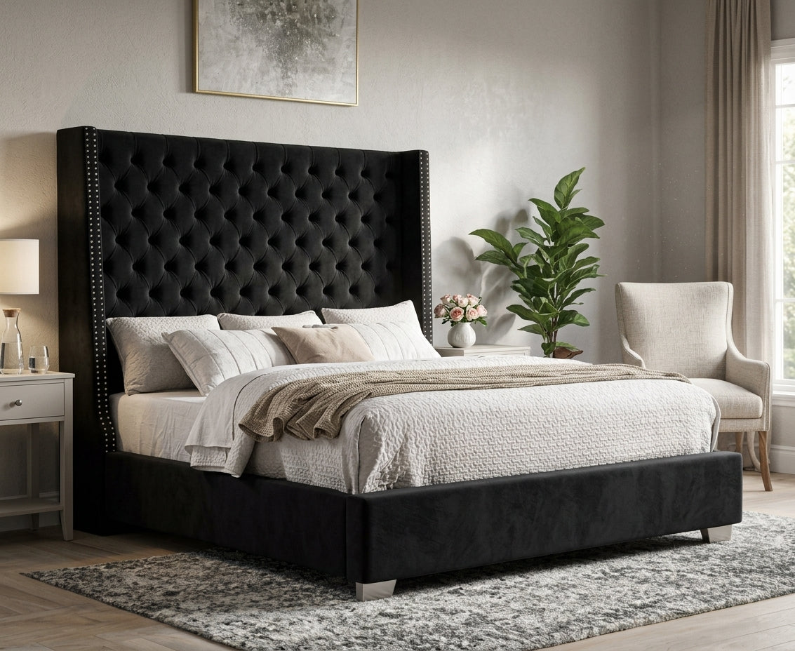 Bed Black Luxury