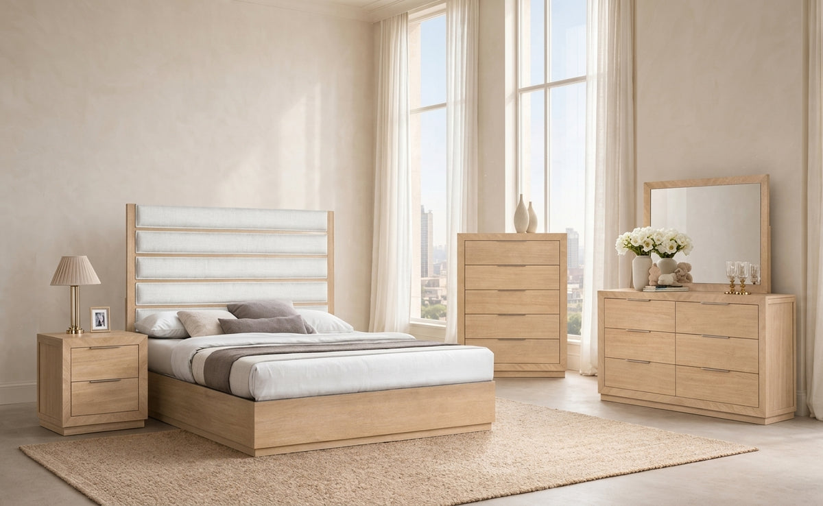 Wood Oslo  Bedroom Set