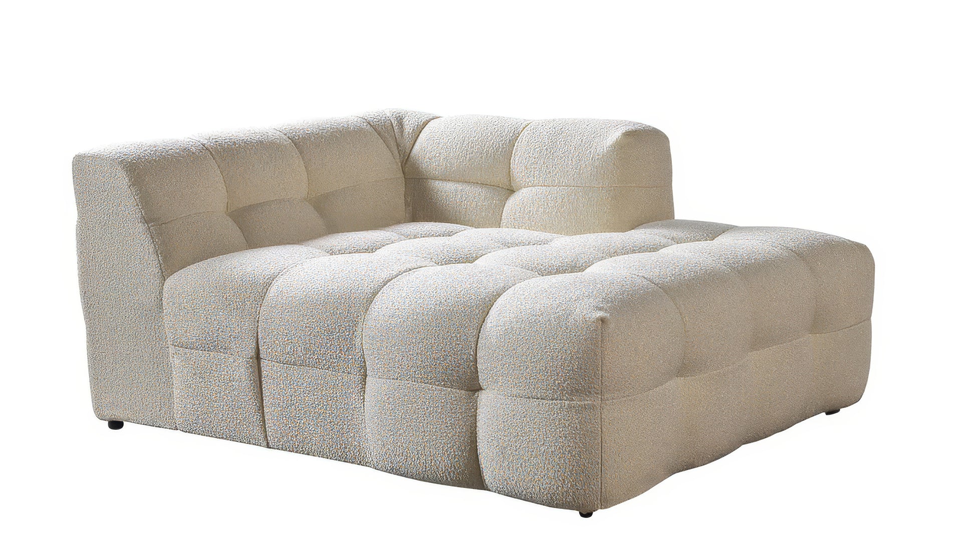 Ivy Boucle Sectional Chaise