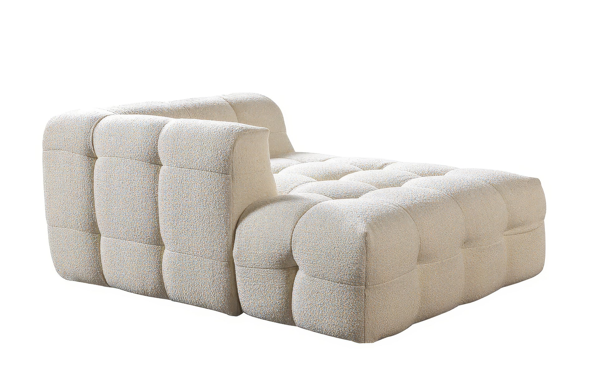 Ivy Boucle Sectional Chaise