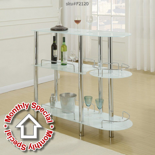 BAR STAND GLASS MW