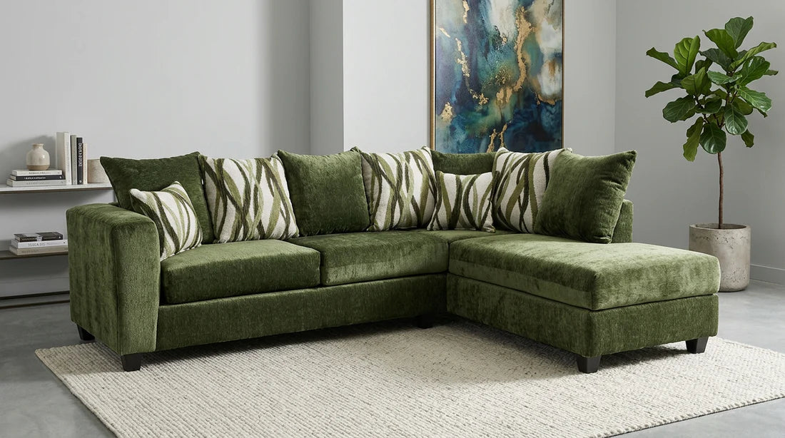 Gia green sectional