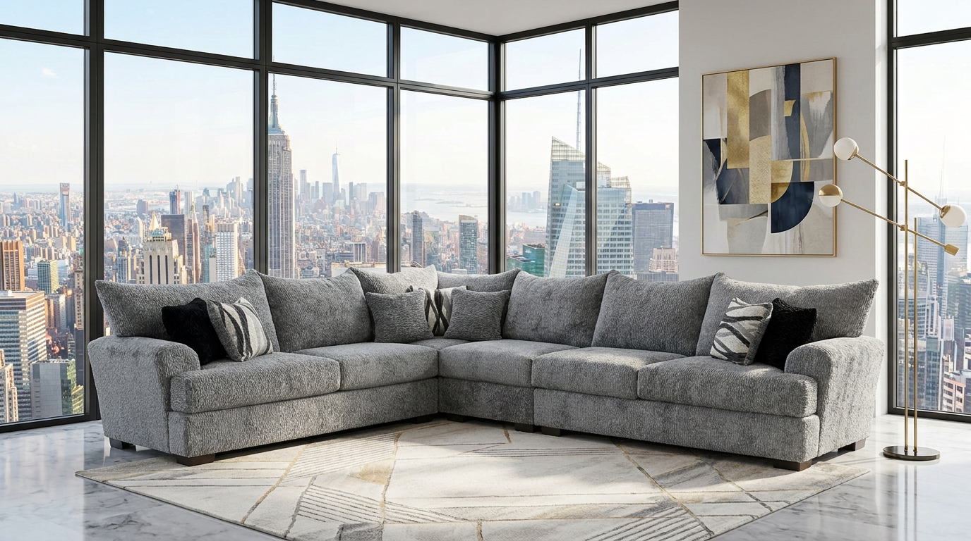 Rizz sectional Grey
