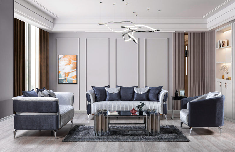 Leina Sofa  -Loveseat set