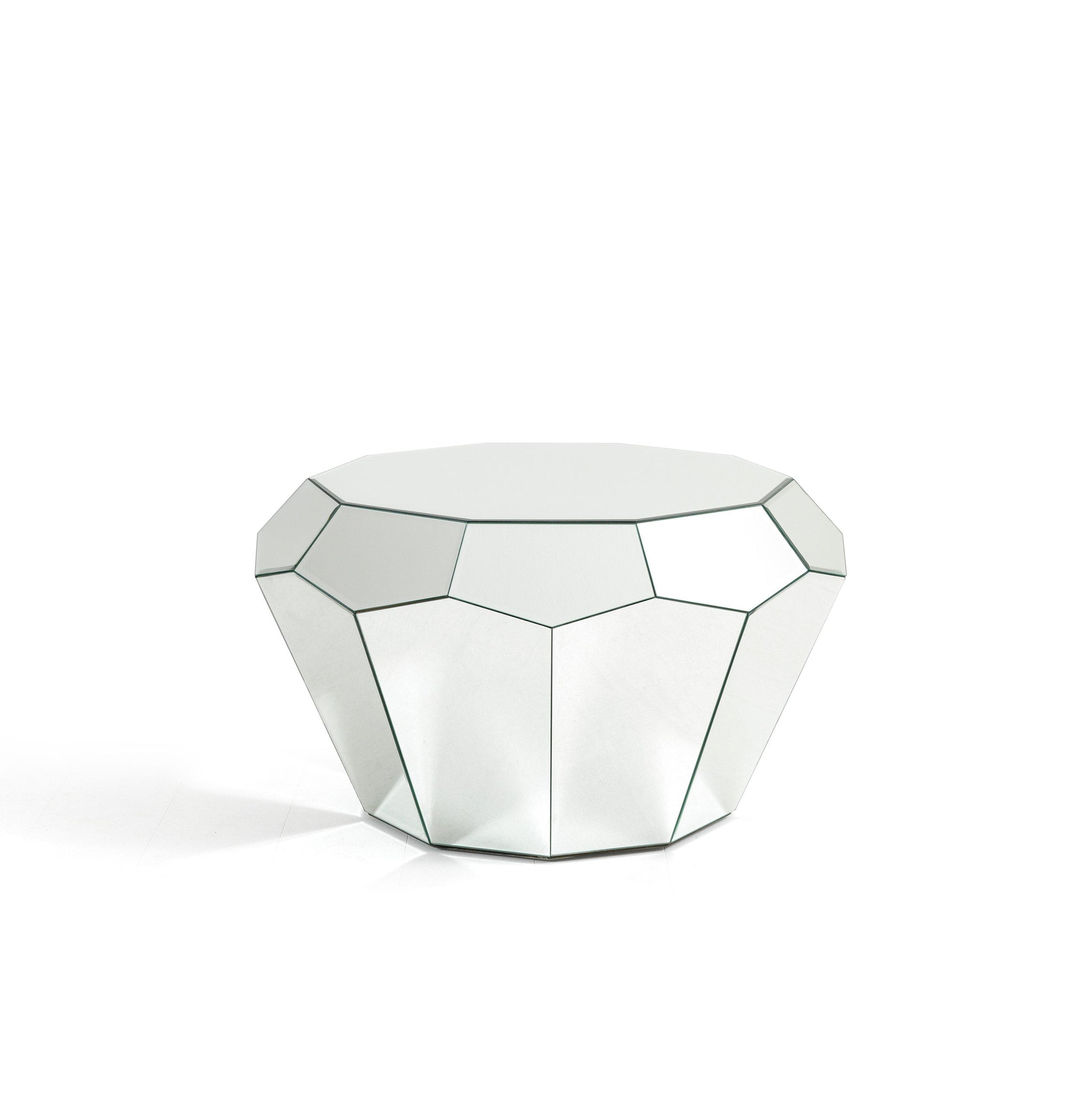 Diamond Mirrored  Coffee Table