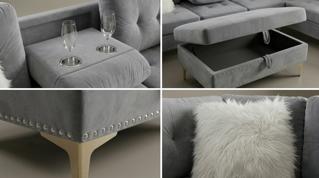 Joy Sectional Chaise