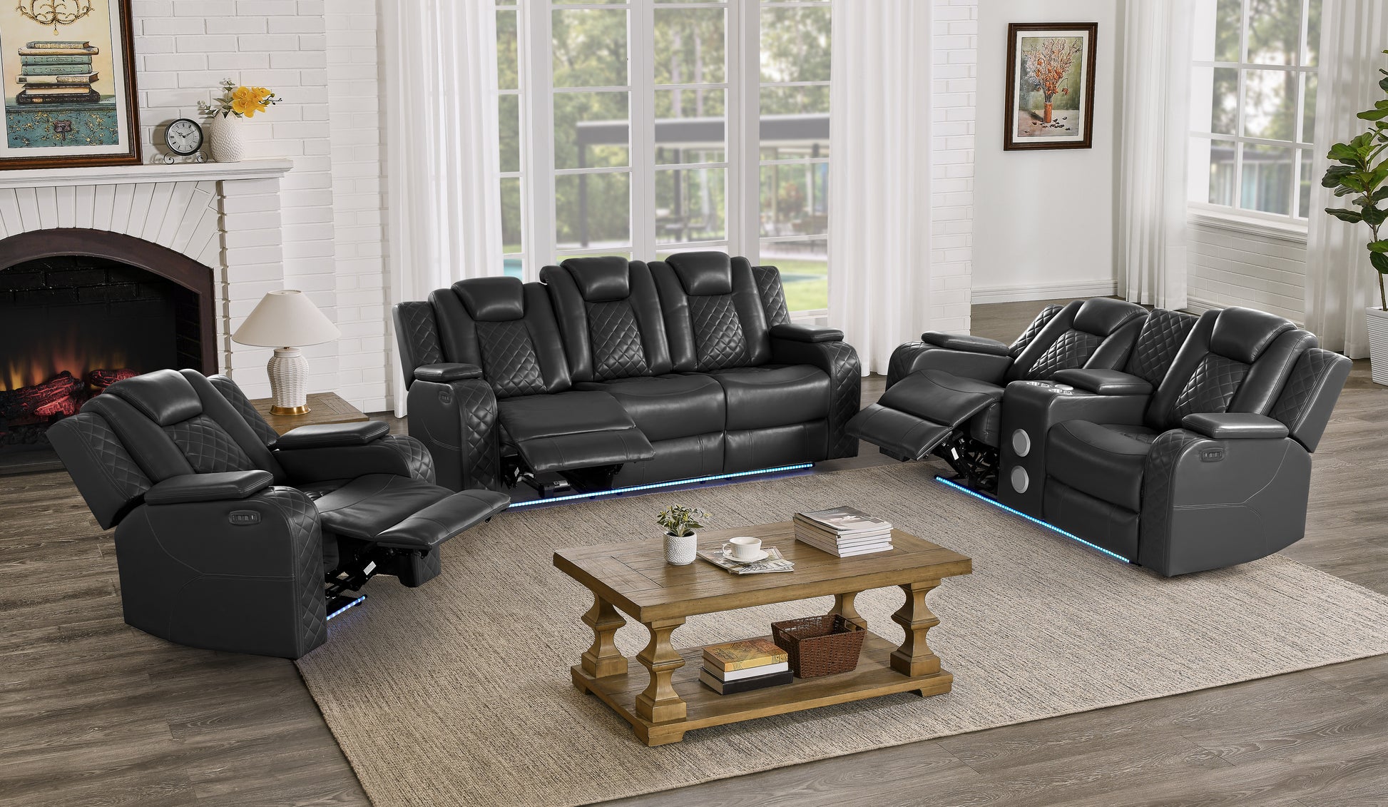 Eclipse 3 Pieces Reclining Set