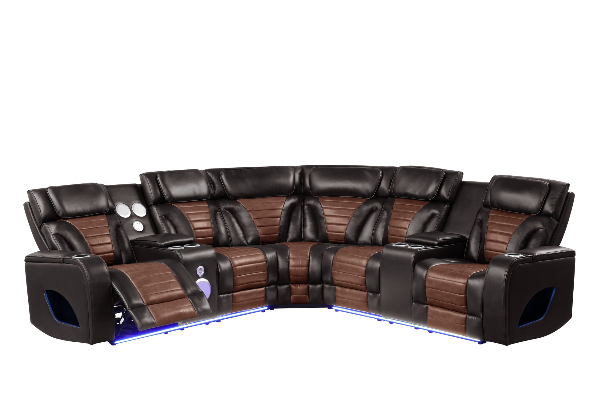 Robin Brown Reclinig Sectional