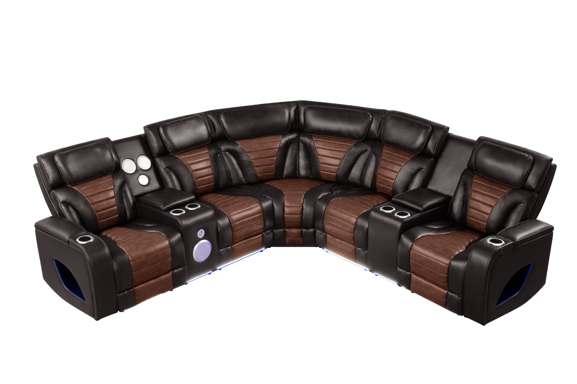 Robin Brown Reclinig Sectional