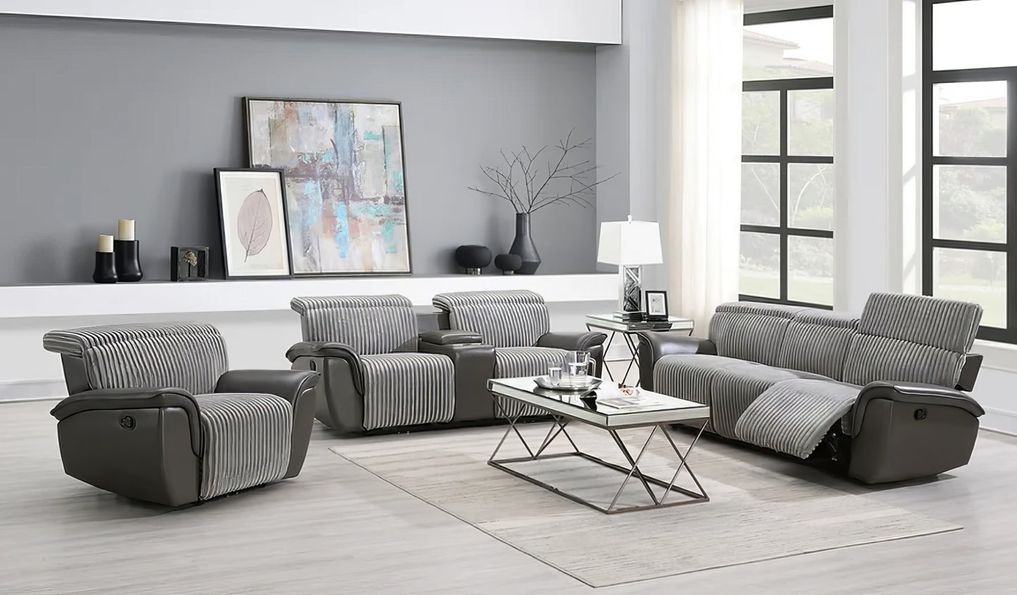 Twist Sofa and Loveseat Reclining