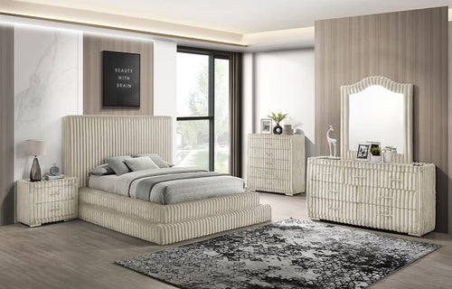 Micah w/Henley Cream Bedroom