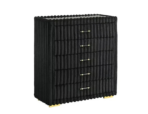 Melinda Black Bedroom Set