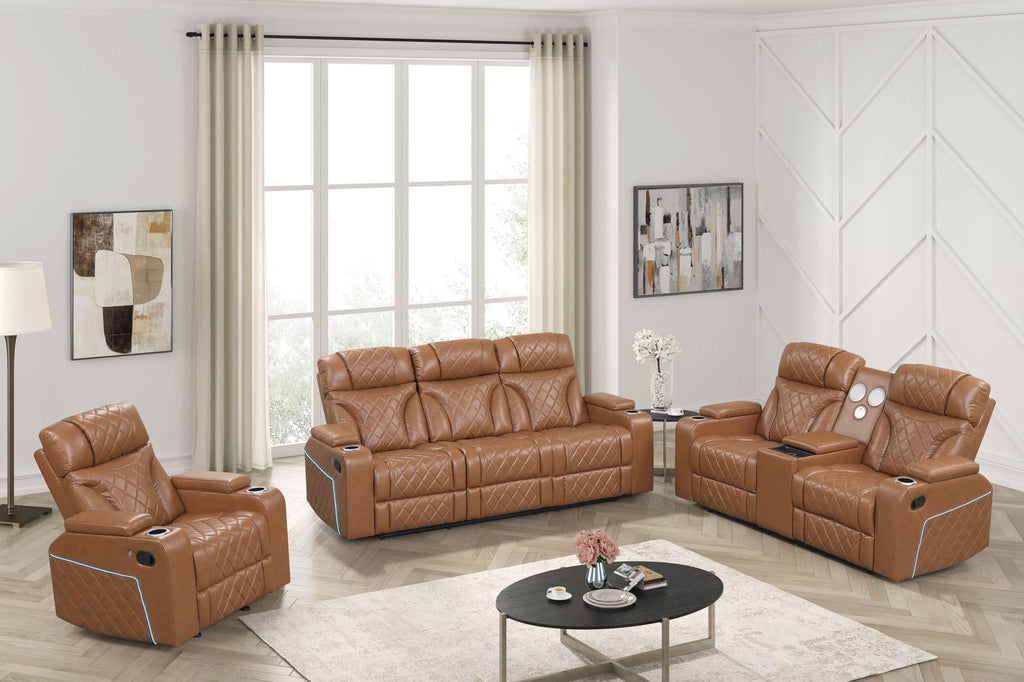 STERLING BROWN SOFA AND LOVESEAT