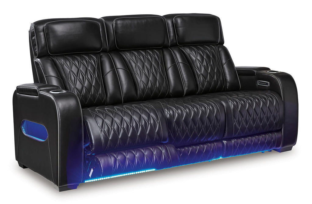 U271-06 Power 2PC or 3PC Reclining Set (Genuine Leather + Air Massage) **ON SALE**