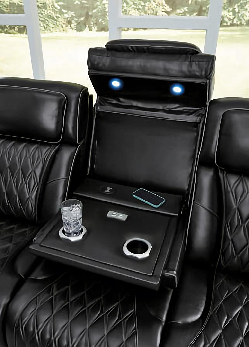U271-06 Power 2PC or 3PC Reclining Set (Genuine Leather + Air Massage) **ON SALE**