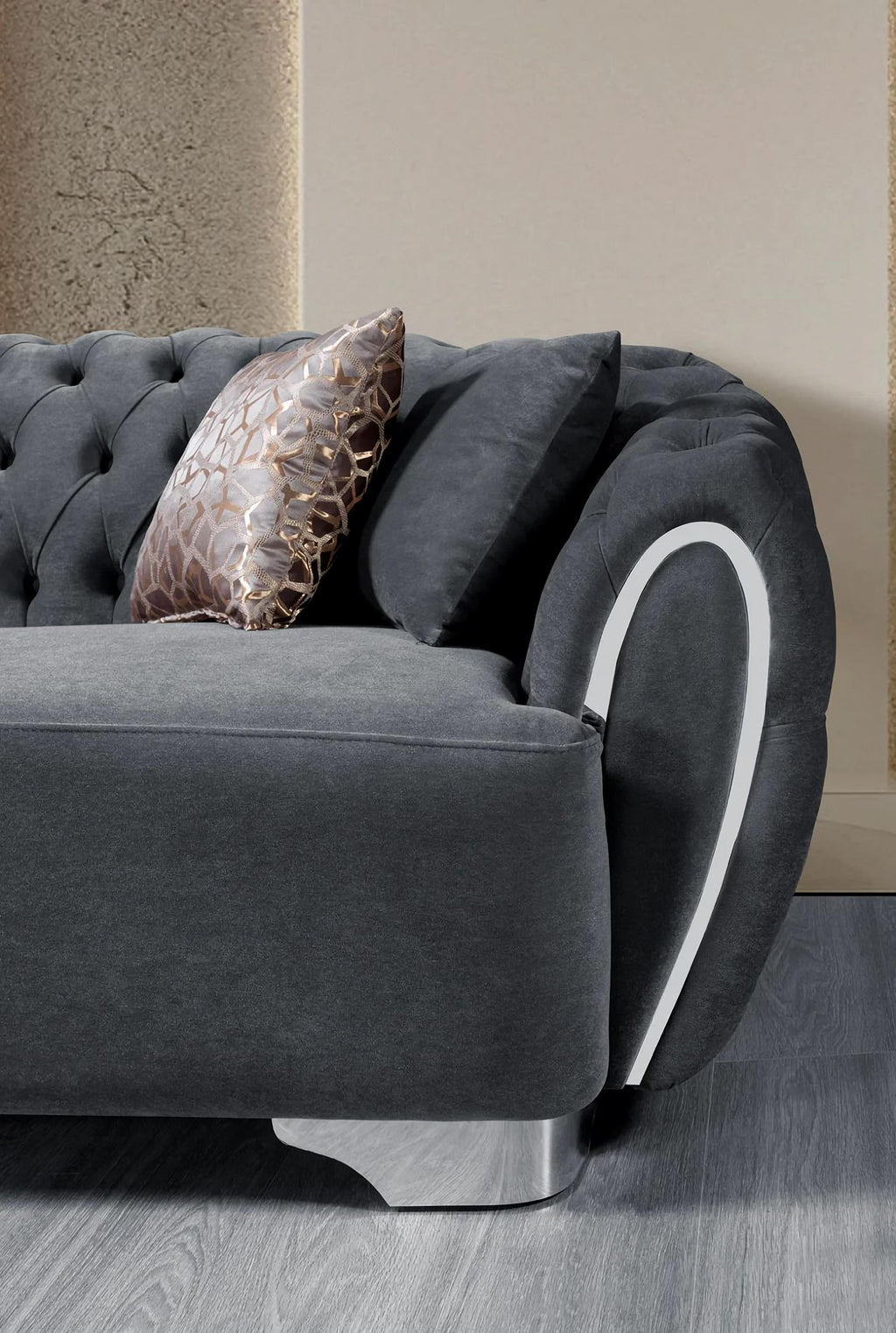 Victoria Velvet Sofa & Loveseat