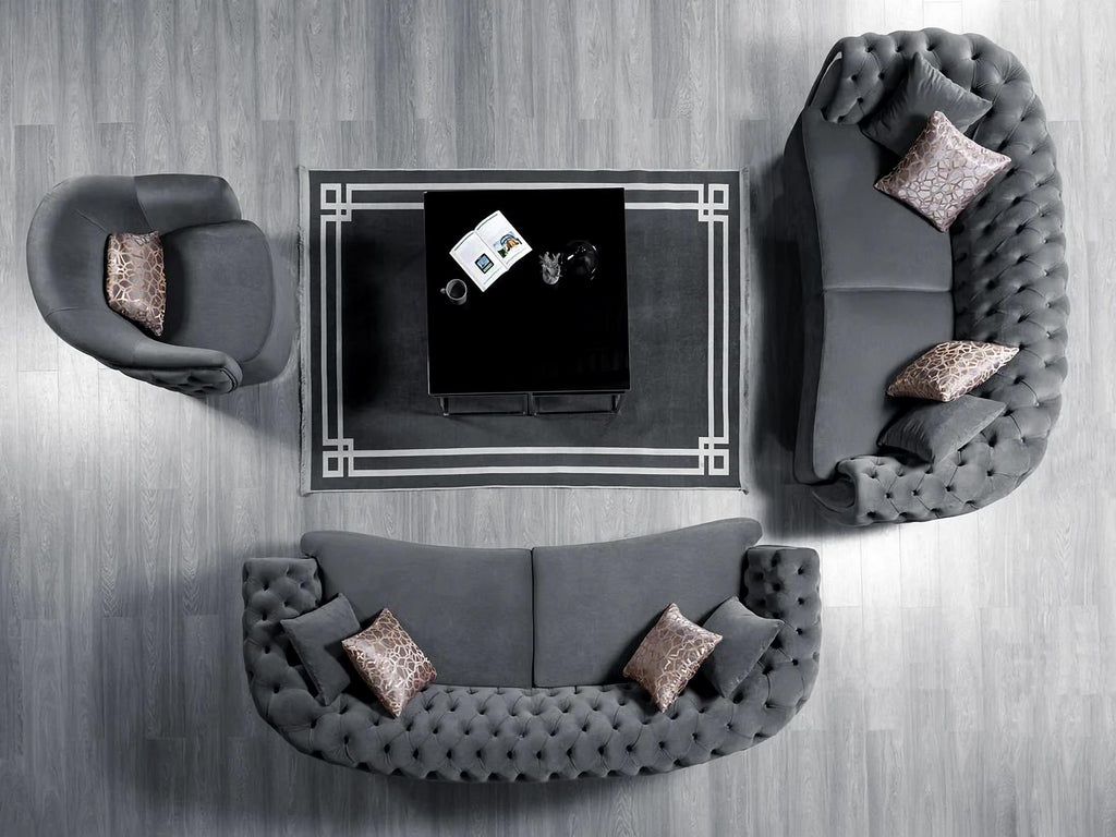 Victoria Velvet Sofa & Loveseat