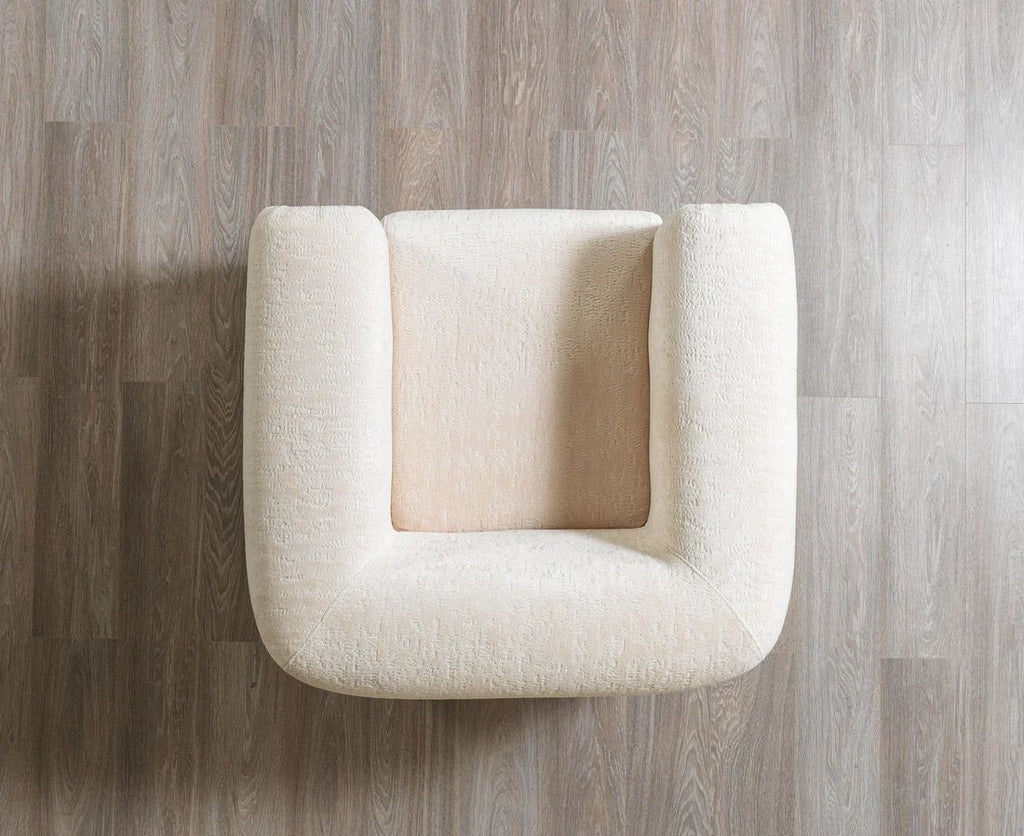 Brenda Ivory Boucle Sofa & Loveseat Set