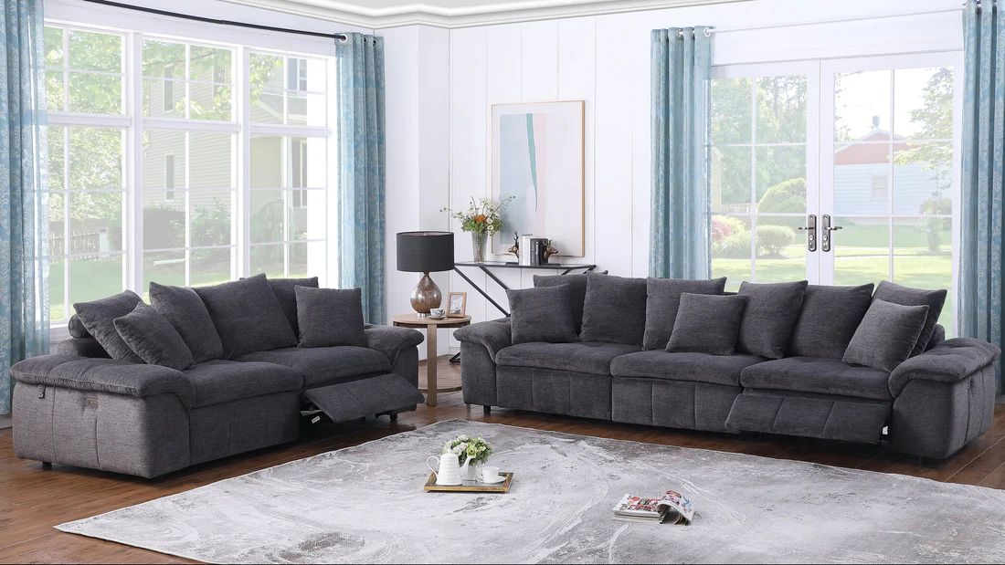 Sofino Living Room Recliner Set