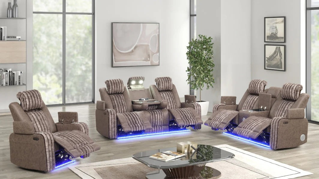 Lita 3 - Piece Reclining Set