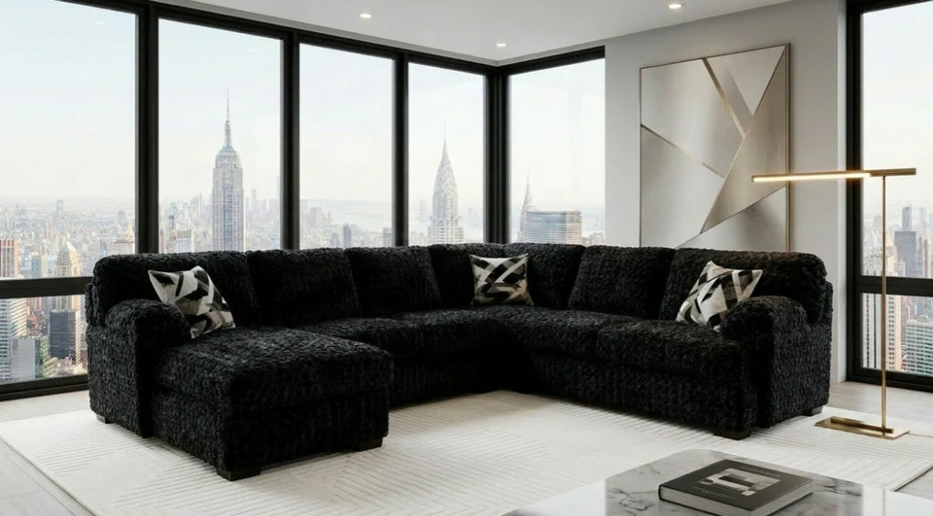 Westwood Black Sectional