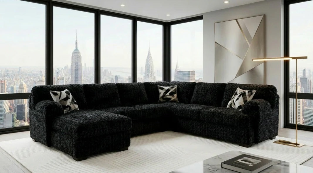 Westwood Black Sectional