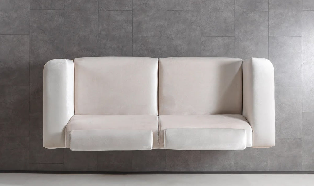 Fabiana Ivory Velvet Sofa & Loveseat